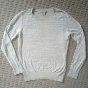 H&M Light Gray Crewneck Sweater XS